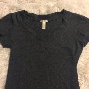 Gray V-neck tank top(trade=YES!)